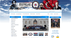 Desktop Screenshot of erzincan.pol.tr